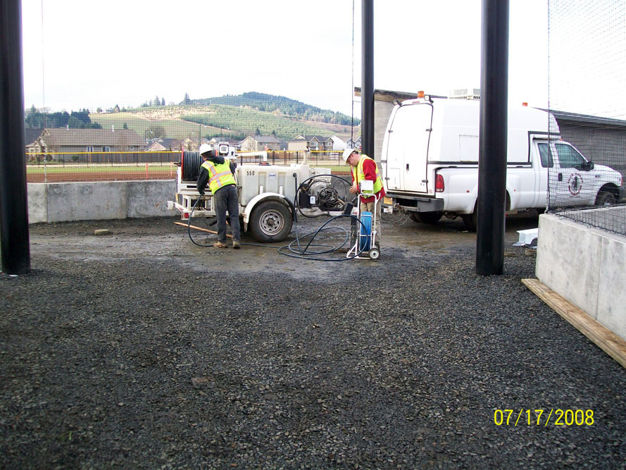 Forest Grove High School - Site development