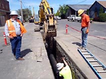 Kutch Street Water Line