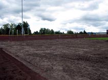 Linfield College - New Outfield for Baseball Field